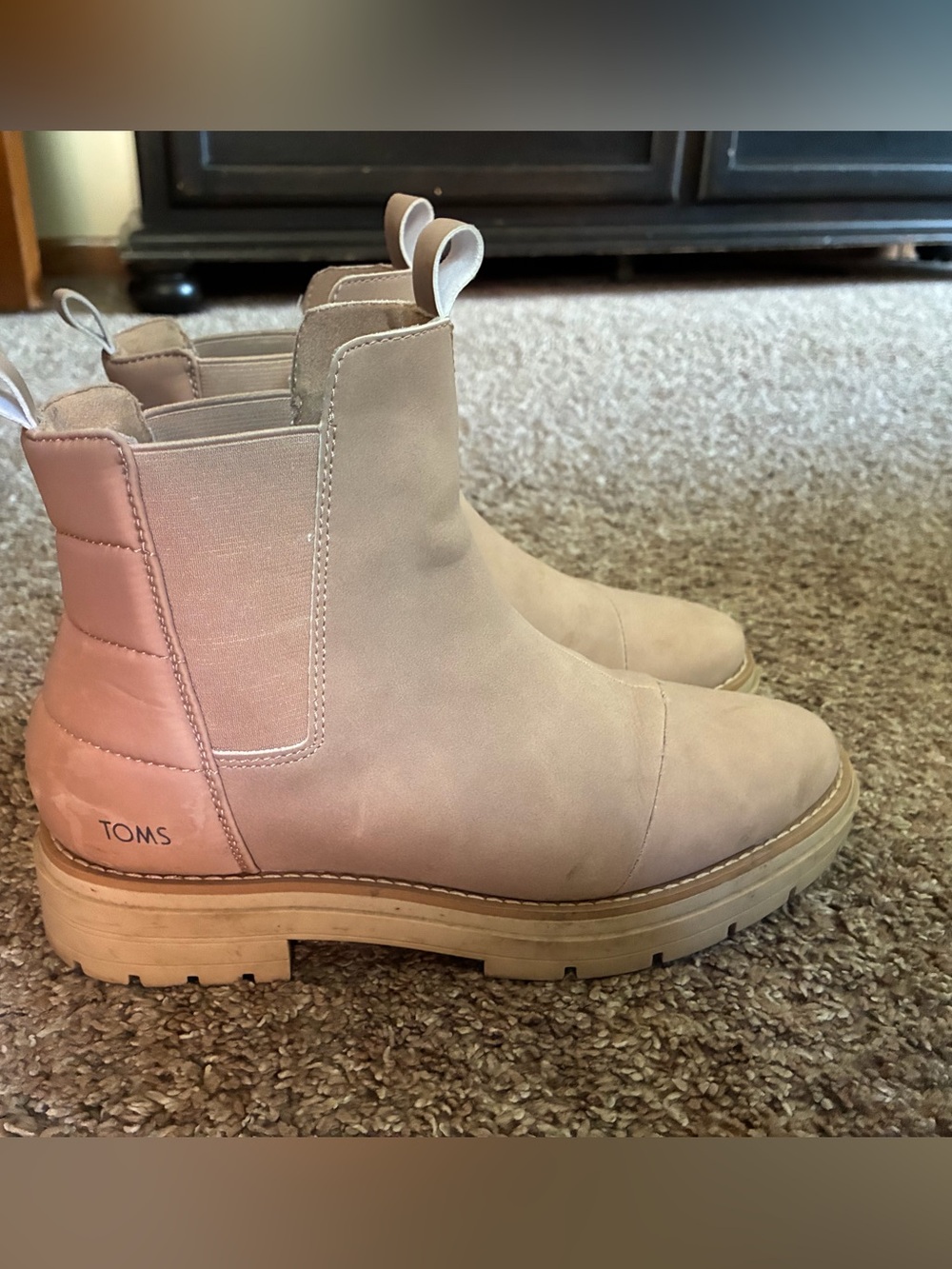 Tom’s Ankle Boots, W 8.5